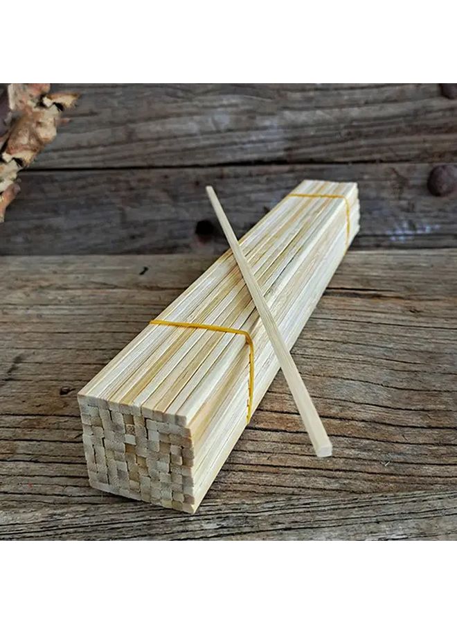 Model 05 Carbonized Bamboo Strips For DIY Building Bridges Canoes Historical Replicas - Image 1